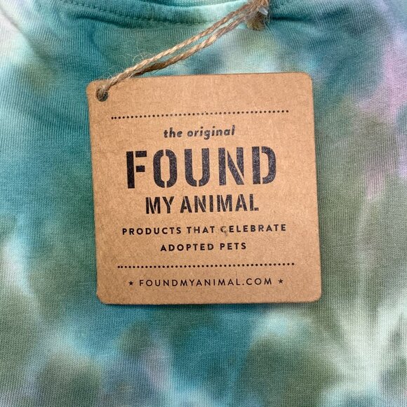 Found My Animal Tie-Dye Pet Dog Shirt Size S Cotton - Picture 3 of 5